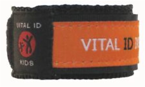 Orange Vital ID Bracelet for Kids