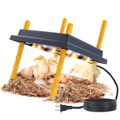 Cozy Clucker Heat Plate - Adjustable 12 Inch Brooder Plate for Happy Chicks