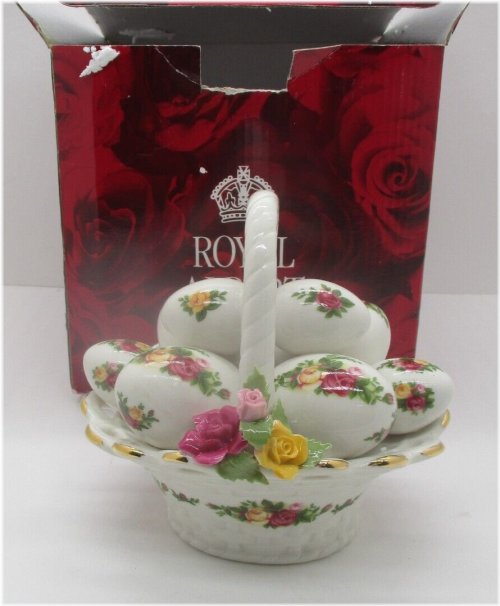 Elegant Melody Easter Egg Basket