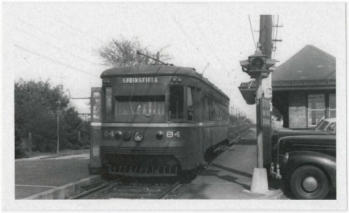Springfield Line 1950 Trolley No. 84