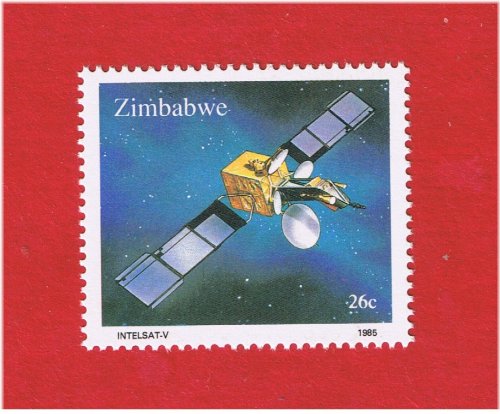 Zimbabwe Stamp Collection: Satellite Edition