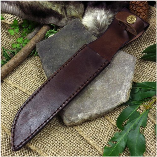 Combat Leather Sheath for 7-Inch Fixed-Blade Knives