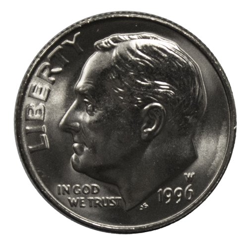 1996 -W Brilliant Uncirculated Dime