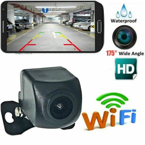 Wireless Rearview Camera with Wide Viewing Angle for Smartphones