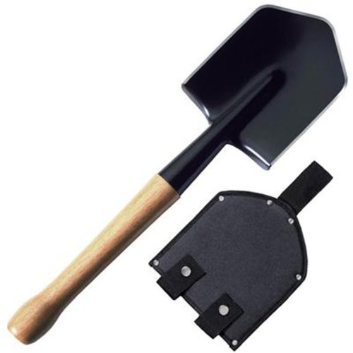 Spetsnaz Carbon Steel Wood Handle Shovel