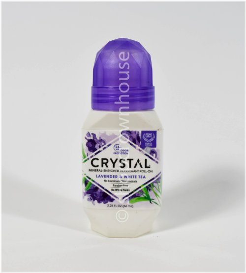 Lavender & White Tea Crystal Roll-On Deodorant