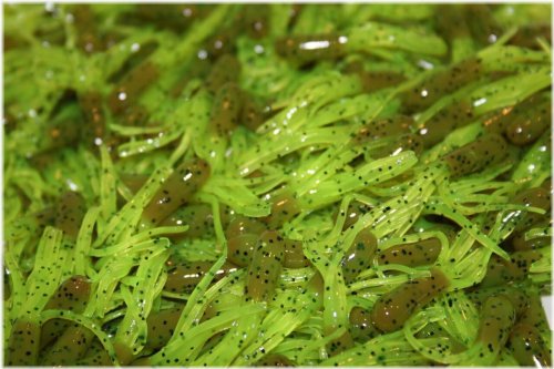 Pumpkin Pepper Crappie Tube Jig Skirts