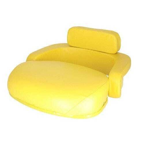 Yellow Vinyl Seat Set for Select John Deere Models