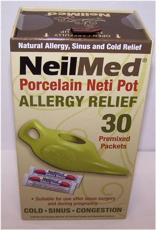 Green Porcelain Neti Pot