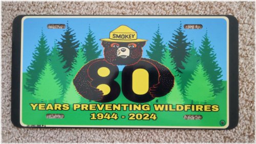 Smokey Bear Fire Danger Sign