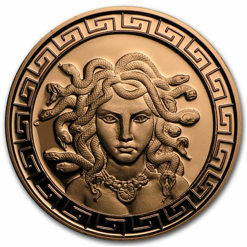 Medusa Copper Round