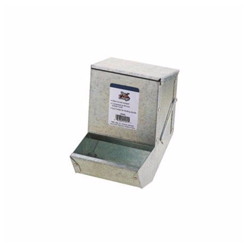 Rust-Resistant Metal Bottom Rabbit Feeder