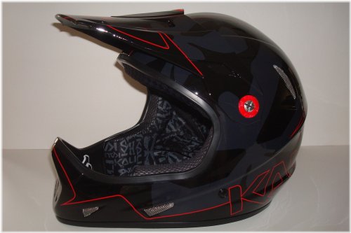 Red Avatar Full Face Helmet by Kali Protectives