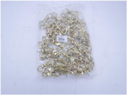 Brass Round-End Snaps - Pack of 50