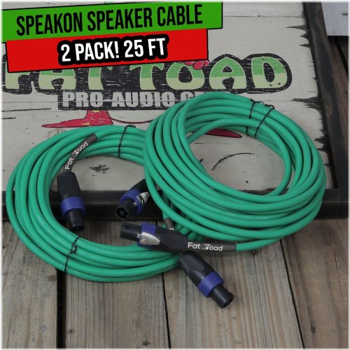 25-Foot Pro Speaker Cables