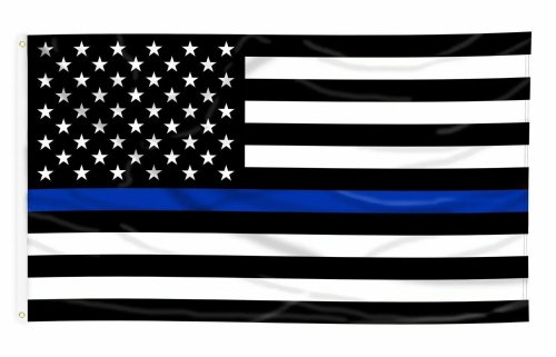 Texas Thin Blue Line Flag