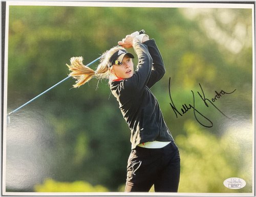 Nelly Korda Authentic Autographed Golf Memorabilia