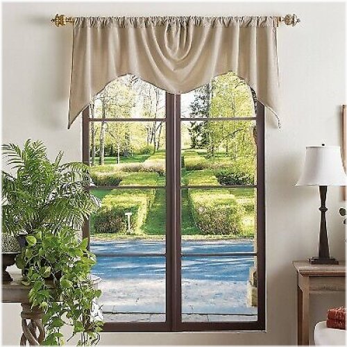 Naples Chenille Off White Valance