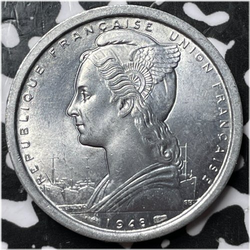 Cameroon 2 Francs - 1948 Lot#D8398