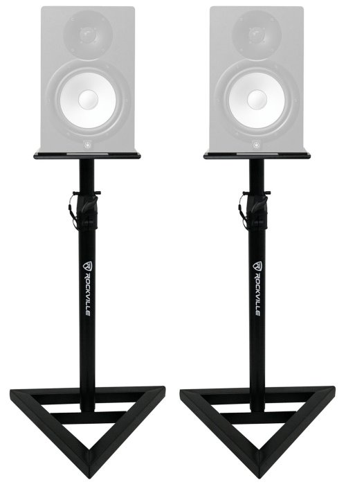 Adjustable Speaker Stands for Studio Monitors by Rockville