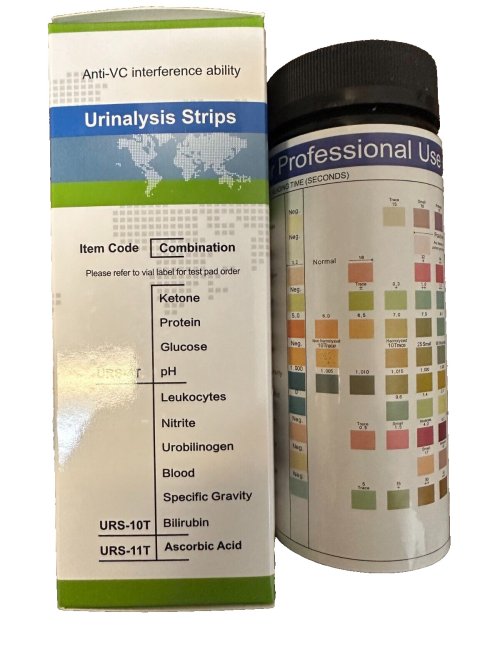 HealthScan 11 Parameter Urinalysis Strips