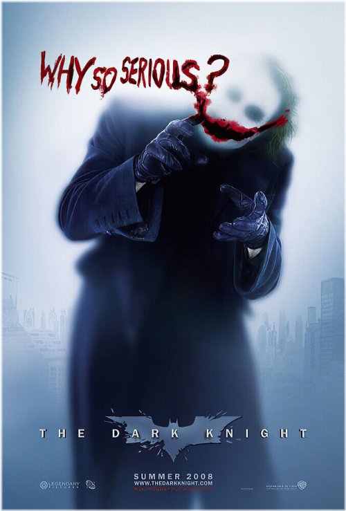 Why So Serious?" Poster