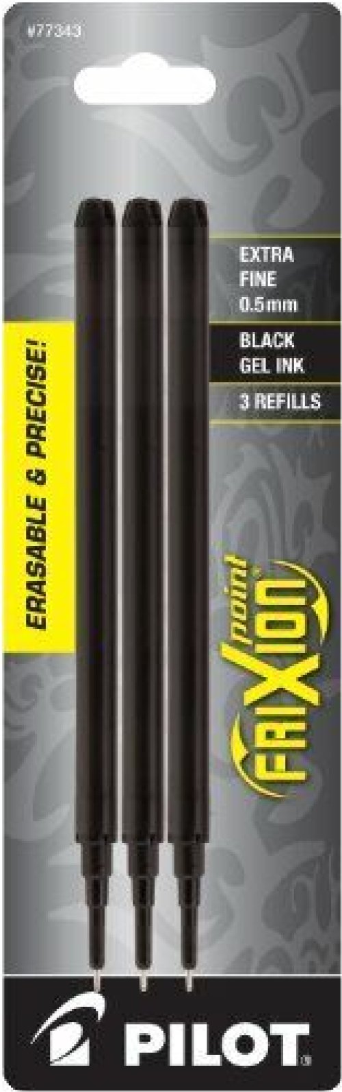 FriXion Gel Ink Refills - Extra Fine (0.5mm) - 2 or 3 Pack