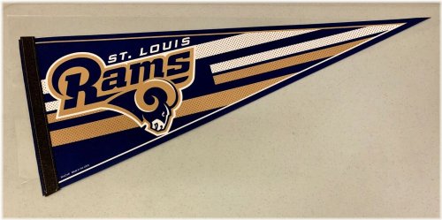 Retro Gridiron Pennant