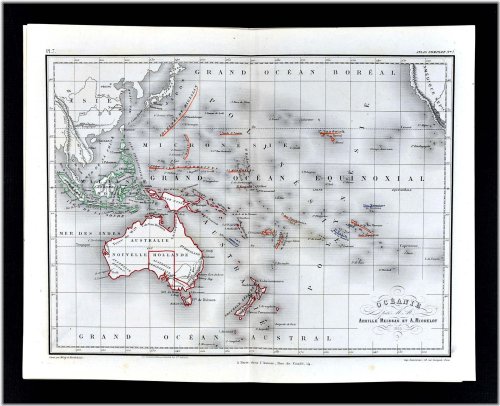 Oceania Cartographic Heritage Map