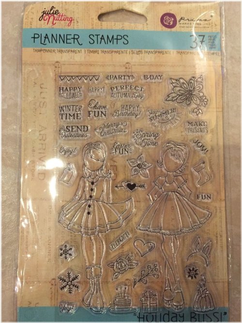 Blissful Holiday Stamp Set by Julie Nutting