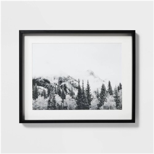 Misty Summit Framed Wall Art