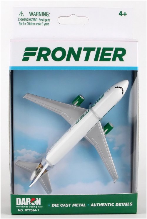 Frontier Airways Jaguar Diecast Plane