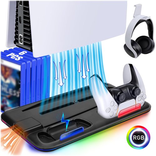 Chroma Tower Charging Station for PS5