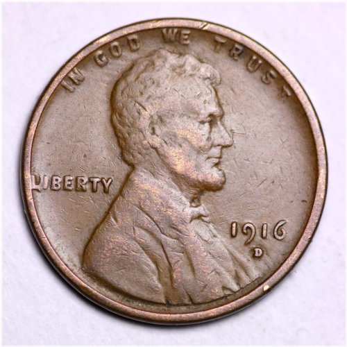 1916-D Lincoln Wheat Cent