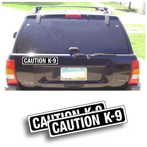 Caution K-9 Magnetic Sign