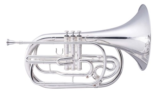 Marching Brass Horn with Full Warranty and Protective Case