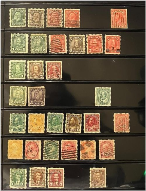 Historical Canadian Stamp Assortment