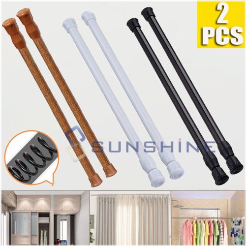 SteelSpring Adjustable Curtain Rod