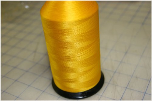 Yellow Nylon Military Grade Thread - Size 00