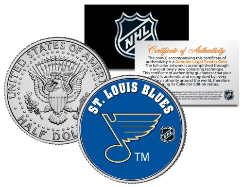 Blues Hockey Commemorative Half Dollar Coin