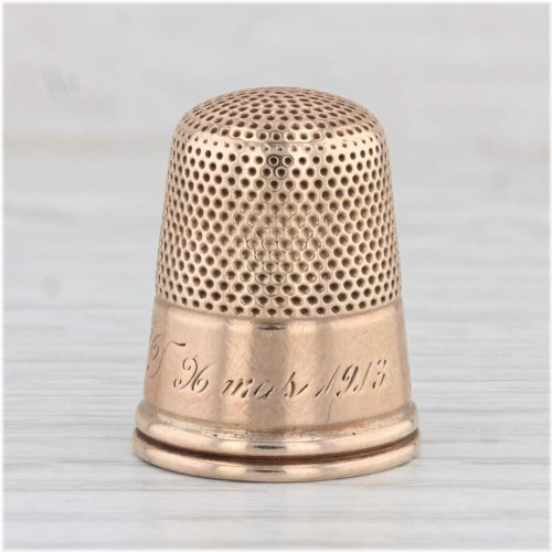 Golden Heritage Sewing Thimble