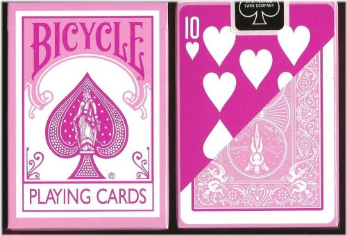 Bicycle Pink Reverse-Face Playing Cards