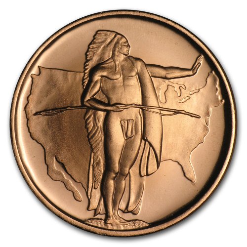 Oregon Trail Copper Round