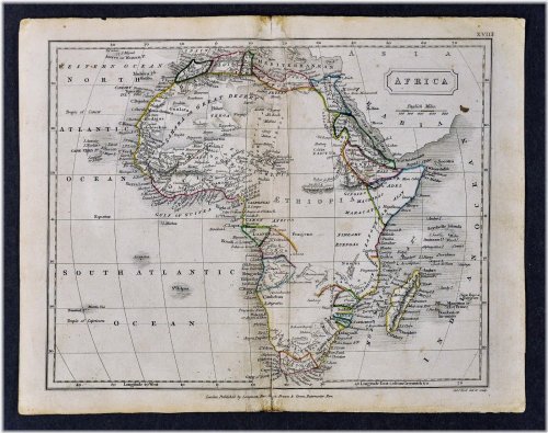 African Cartographic Collection by Sydney Hall