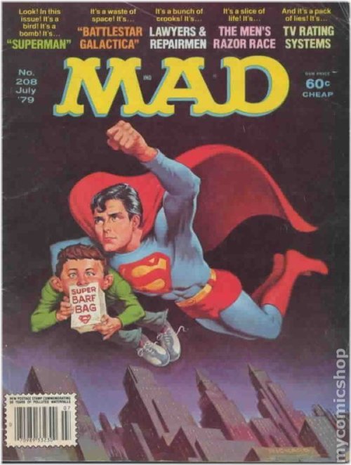 Vintage Mad Issue #208 - 1979