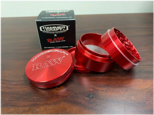 Hammercraft Herb Grinder - RED