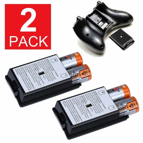 Controller Companion: AA Battery Shell Pack (2-Pack)