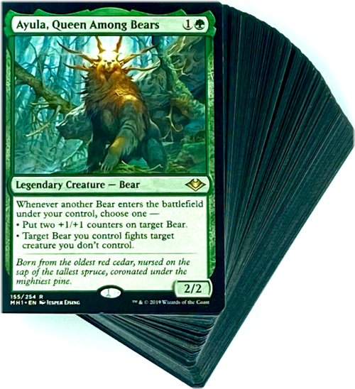 Ayula's Bear Brigade Deck