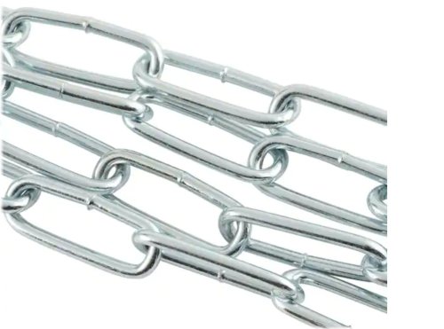 HandyLink Zinc Plated Steel Chain - 15 ft