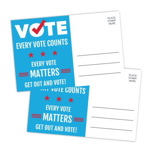 Democracy in a Box: Voter Postcard Bundle